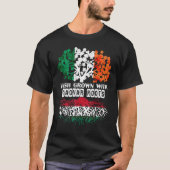 T-shirt Patrick Day irish Ireland root Magyar Hungary Flag (Devant)