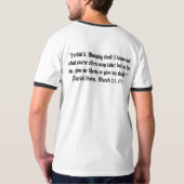 T-shirt patrick-Henry-liberté-mort-discours (Dos)