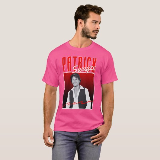 T-shirt Patrick Swayzeoriginal Retro (Devant entier)