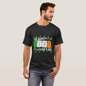 T-shirt Patricks Day Funny Elements Of Lucky Periodic Tabl (Devant entier)