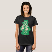 T-shirt Patricks Day, Leprechauns Funny 6 Meme Gift Men, W (Devant entier)