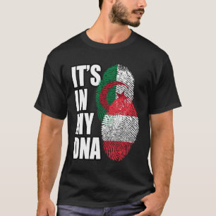 T-shirt Patrimoine Du Drapeau D'ADN Mélangé En Autriche Et