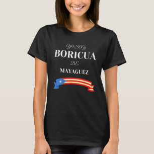 T-shirt Patrimoine Hispanique Yo Soy Boricua De Mayaguez P