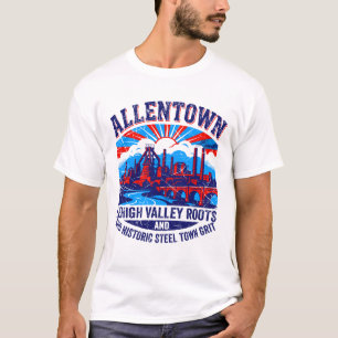 T-shirt Patrimoine industriel d'Allentown Vallée de Lehigh