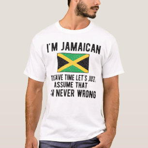 T-shirt Patrimoine jamaïcain Jamaïque Racines drapeau ja