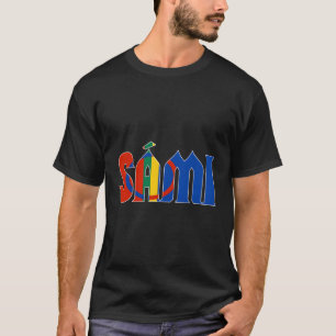 T-shirt Patrimoine Sami ou Saami Finlande Suède Norvège