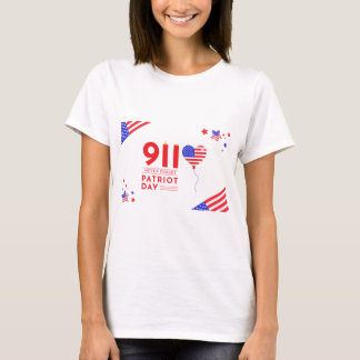 T-shirt Patriot Day 9.11.2001 N'oubliez jamais le 11 septe