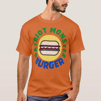 T-shirt Patriot Monster Burger