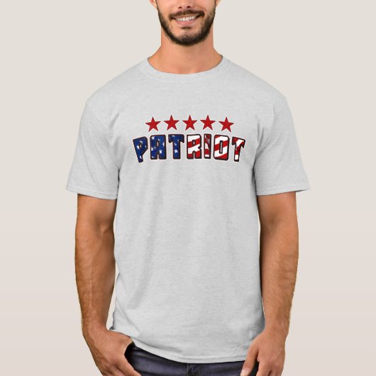 T-SHIRT PATRIOTE (Devant)