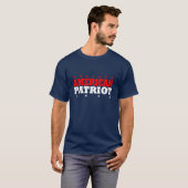 T-shirt Patriote américain (Devant entier)
