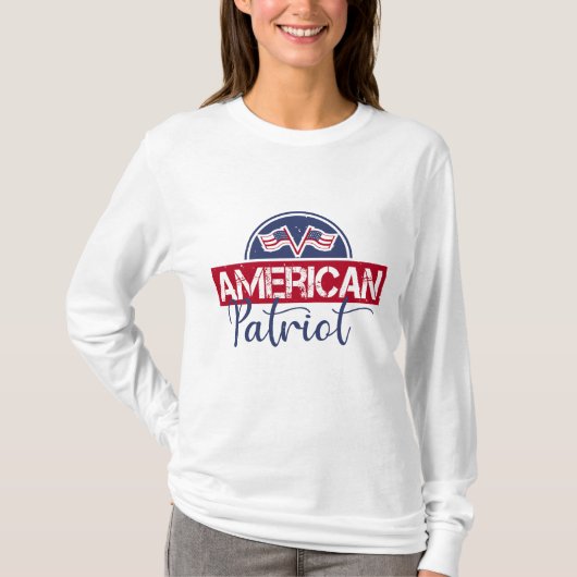 T-shirt Patriote américain (Devant)