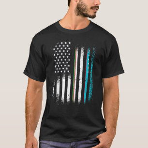 T-shirt Patriote américain ouzbek Grosse Pays USA Fla