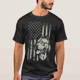 T-shirt Patriote American Bully Pitbull 14 Juillet