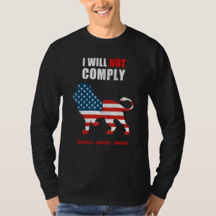 T-shirt Patriote conservateur de la liberté Médicale 2