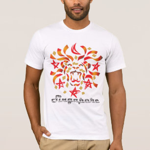 T-shirt Patriote de Singapour (ville de lion)