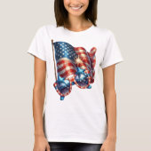 T-shirt Patriote En vichy Art (Devant)
