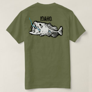 T-SHIRT PATRIOTE - IDAHO SAUVAGE - UNE MAUVAISE BASE