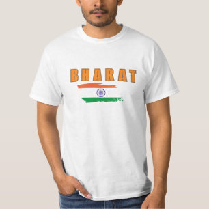T-Shirt Patriote Indien, Chemise Drapeau Indien
