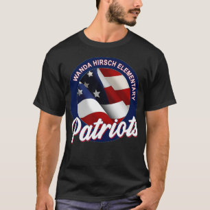 T-shirt Patriotes élémentaires de Wanda Hirsch