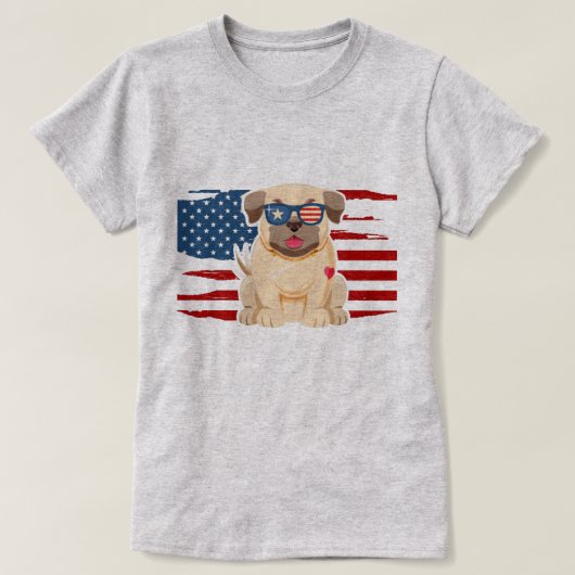 T-shirt Patriotic (Design devant)