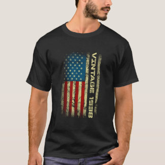 T-shirt Patriotic American Flag 1938 85Th