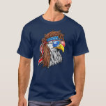 T-shirt Patriotic Bald Eagle Mullet USA American Flag 4th<br><div class="desc">Patriotic Bald Eagle Mullet USA American Flag 4th Of July Gift. Perfect gift for your dad,  mom,  papa,  men,  women,  friend and family members on Thanksgiving Day,  Christmas Day,  Mothers Day,  Fathers Day,  4th of July,  1776 Independent day,  Veterans Day,  Halloween Day,  Patrick's Day</div>