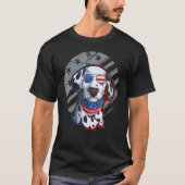 T-shirt Patriotic Dalmatian Dog 4th of July (Devant)