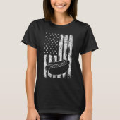 T-shirt Patriotic July 4th Picnics USA Flag Hotdog Wieners (Devant)