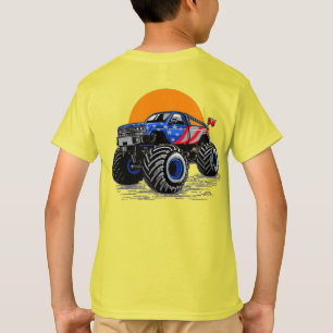 T-shirt Patriotic Off Road Monster Truck Adventure