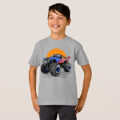 T-shirt Patriotic Off Road Monster Truck Adventure (Devant entier)