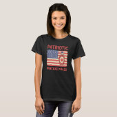 T-shirt Patriotic Pancake Maker Waffle Flapjack Pancake Ma (Devant entier)