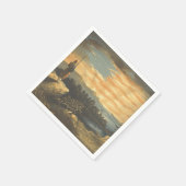 T-SHIRT Patriotic Sky Servetten (Hoek)