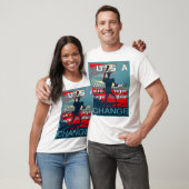 T-shirt Patriotic USA Hope Graphisme Art Design (Unisexe)