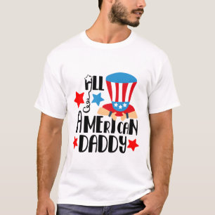 T-shirt Patriotique American Daddy