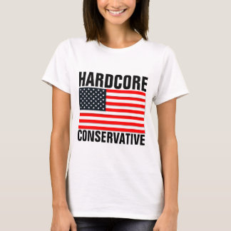 T-Shirt Patriotique CONSERVATEUR HARDCORE