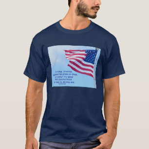 T-shirt patriotique du drapeau américain