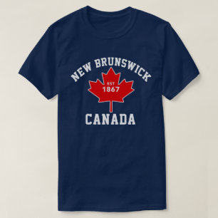 T-shirt patriotique du Nouveau Brunswick Canada
