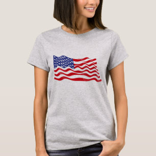 T-shirt Patriotique Femme