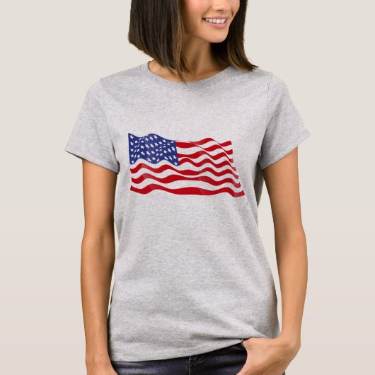 T-shirt Patriotique Femme (Devant)