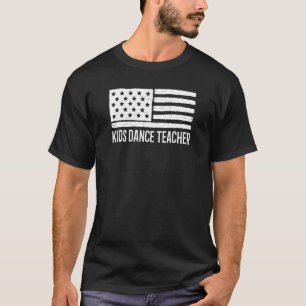 T-shirt Patriotique Kids Dance Enseignant 4 juillet Améric