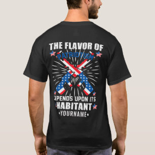 T-shirt Patriotique La saveur du patriotisme