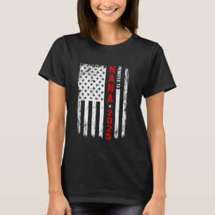 T-shirt Patriotique Promu À Nana Est 2025 Nouvelle Fois