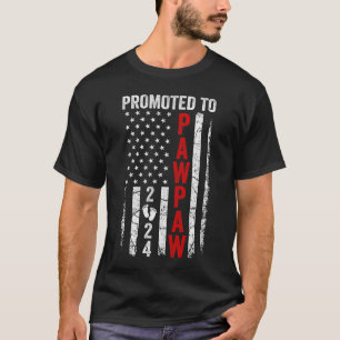 T-shirt Patriotique Promu À Pawpaw 2024 Première Nouvelle 