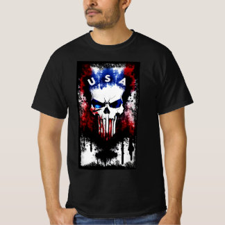 T-shirt Patriotique Punisher (USA)
