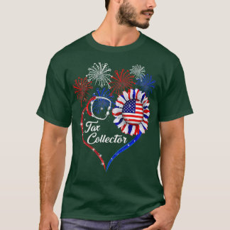 T-shirt Patriotique Ta Collector 4 juillet Drapeau América