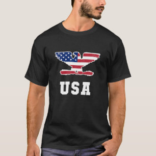 T-shirt Patriotique USA Colonel Eagle Drapeau Américain