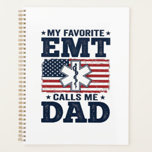 T-shirt patriotique vintage Mon EMT préféré m'appe