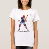 T-shirt Patriotisme de base-ball (Devant)