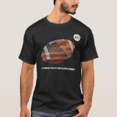 T-shirt Patriotisme du football (Devant)