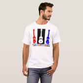 T-shirt Patriotisme d'ukulélé (Devant entier)